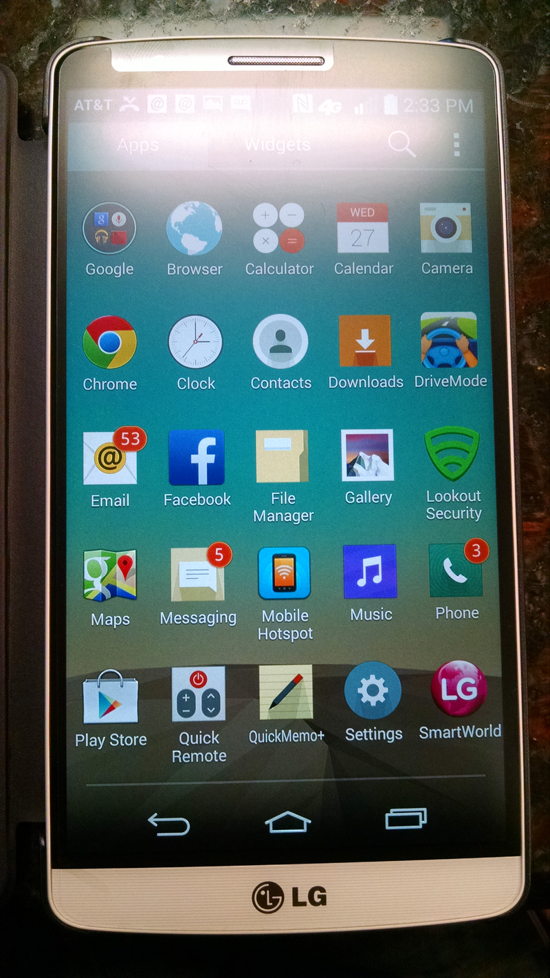 Illustration for article titled Android Device Review: LG G3 (AT&T)